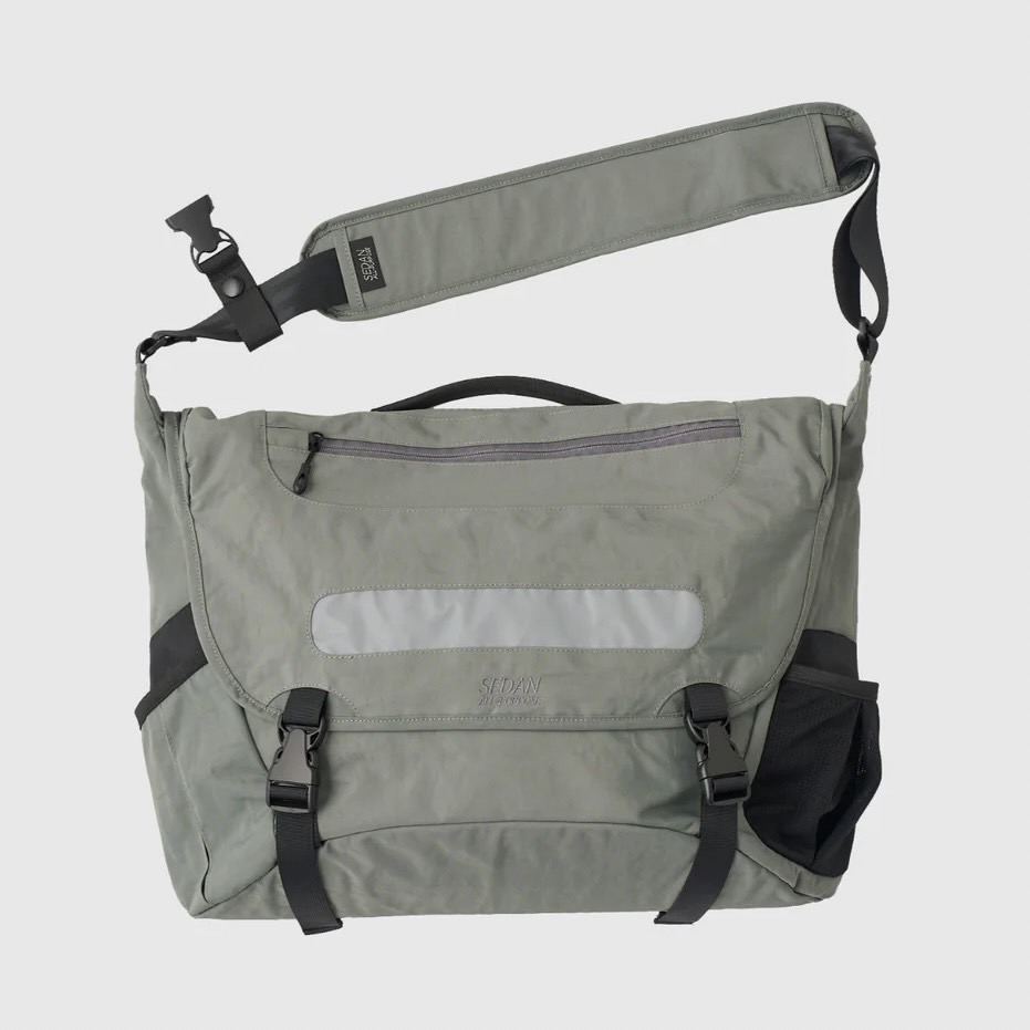 SEDAN ALL-PURPOSE Overdyed Nylon Messenger Bag
