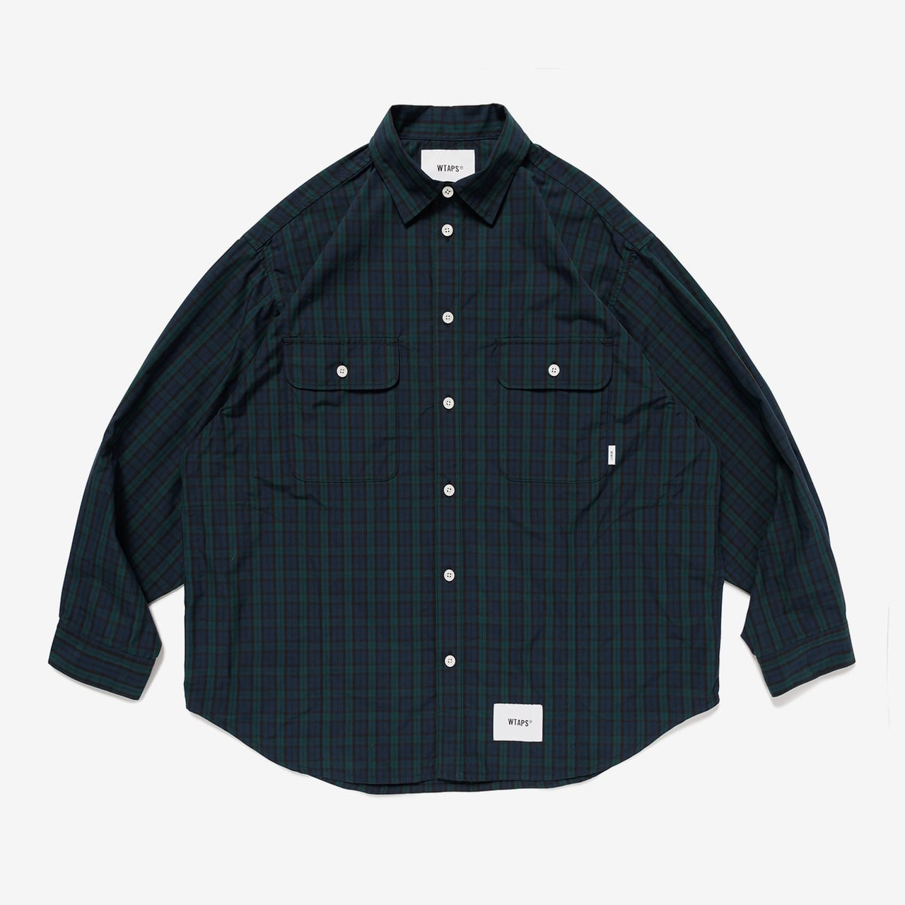 WTAPS ダブルタップス 2025SS WCPO 01 / LS / COTTON. BROADCLOTH. TEXTILE