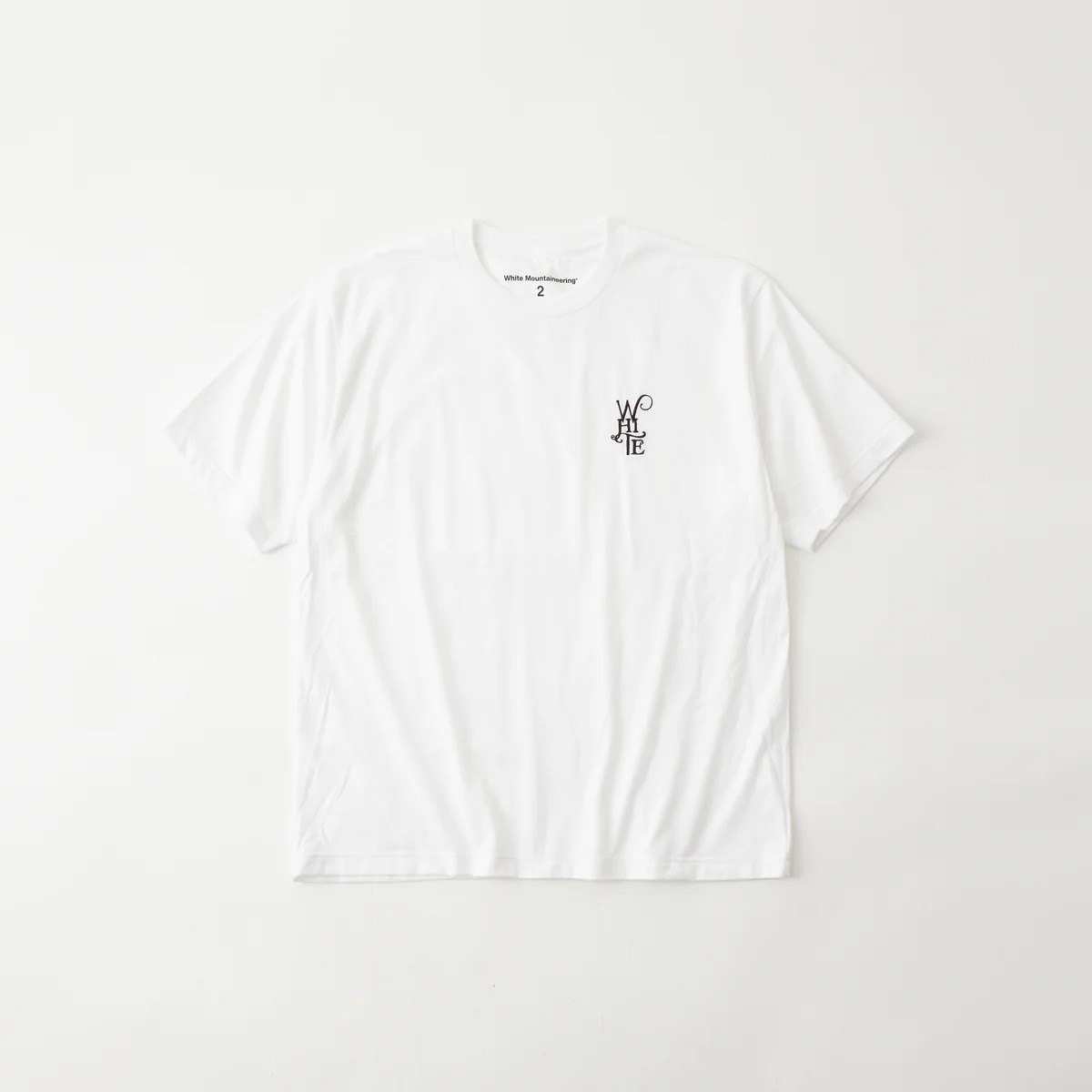 White Mounatineering WM LOGO EMBROIDERY T-SHIRT