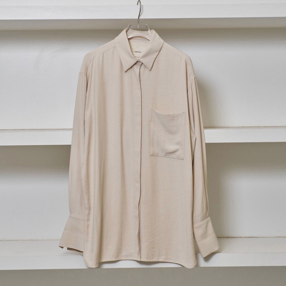 TODAYFUL Backsatin Pocket Shirts