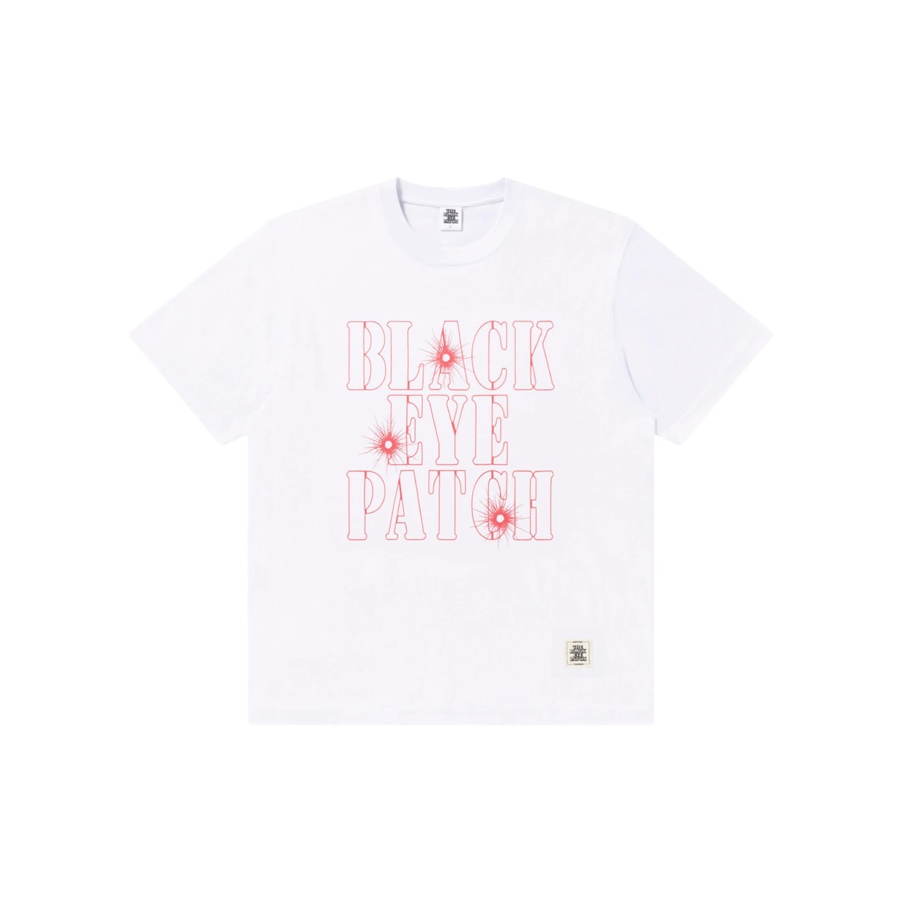 BlackEyePatch GUNSHOT STENCIL LOGO TEE