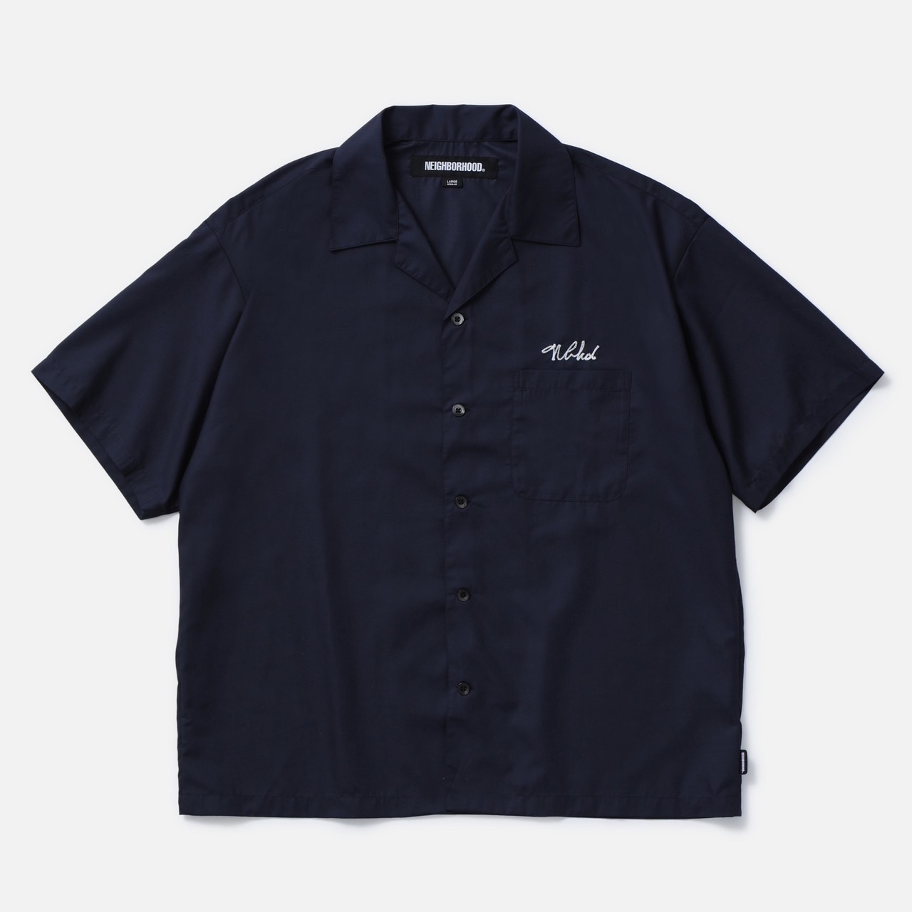 NEIGHBORHOOD ネイバーフッド 2025SS SOLID-COLOR HAWAIIAN SHIRT