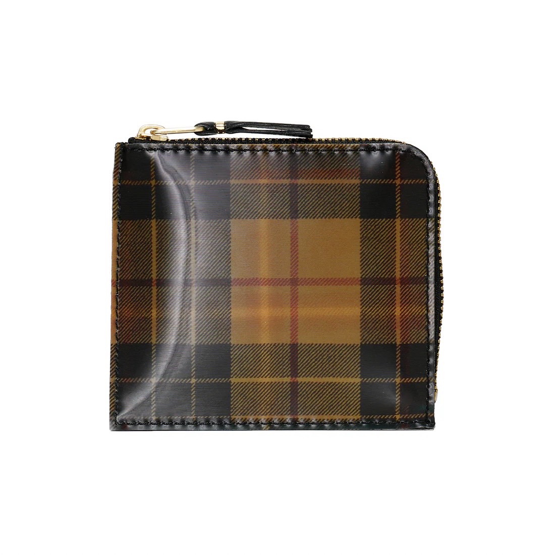 Wallet COMME des GARCONS L字型ZIP財布(Lent Tartan) - 8Z-L131-051