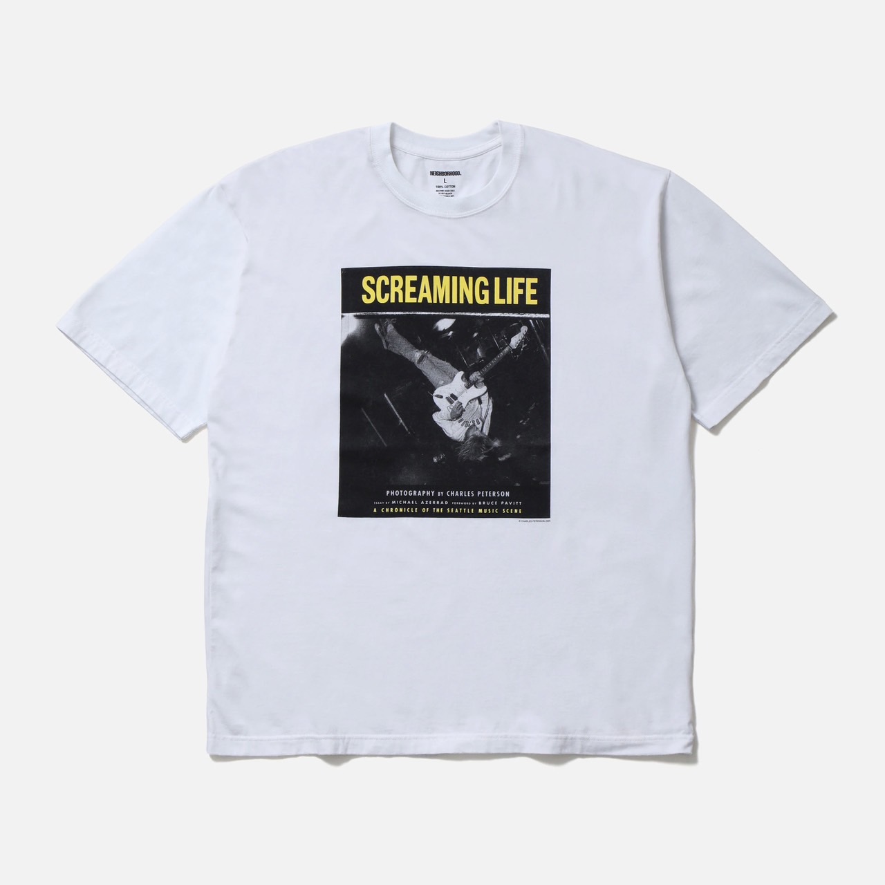 NEIGHBORHOOD ネイバーフッド NH X CHARLES PETERSON . TEE SS-1