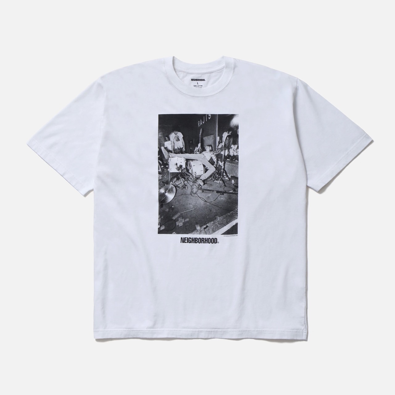 NEIGHBORHOOD ネイバーフッド NH X CHARLES PETERSON . TEE SS-3