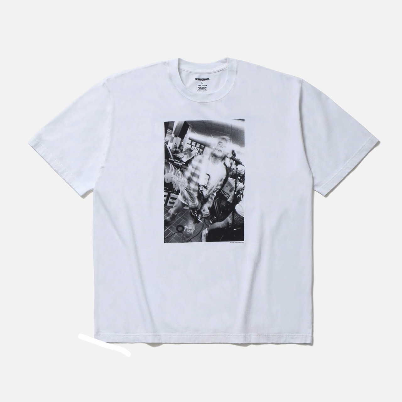 NEIGHBORHOOD ネイバーフッド NH X CHARLES PETERSON . TEE SS-5
