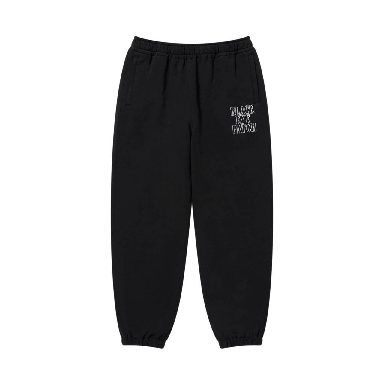 BlackEyePatch STENCIL LOGO EMBROIDERED SWEAT PANTS
