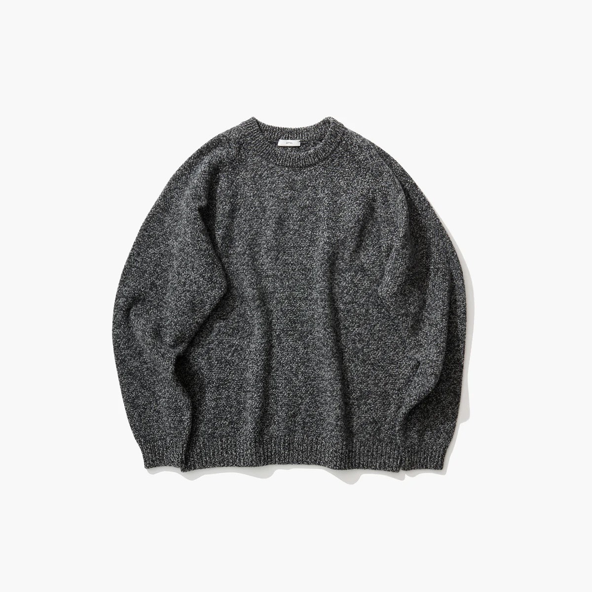 ATON エイトン LAMBS WOOL | CREWNECK SWEATER