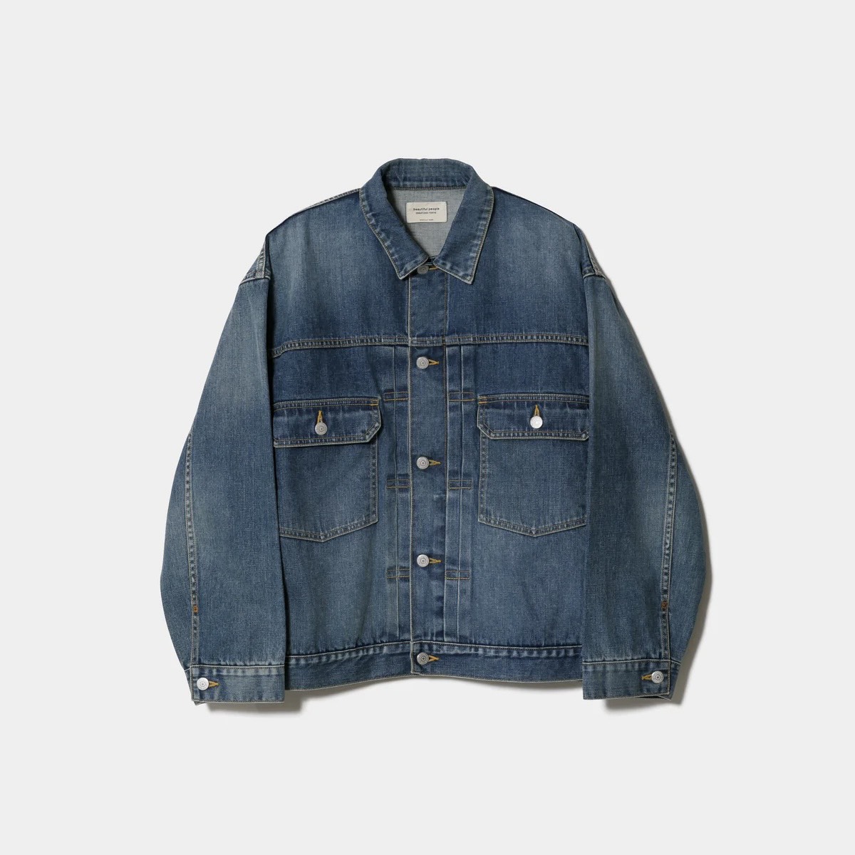 beautiful people selvedgedenim square big blouson vintage