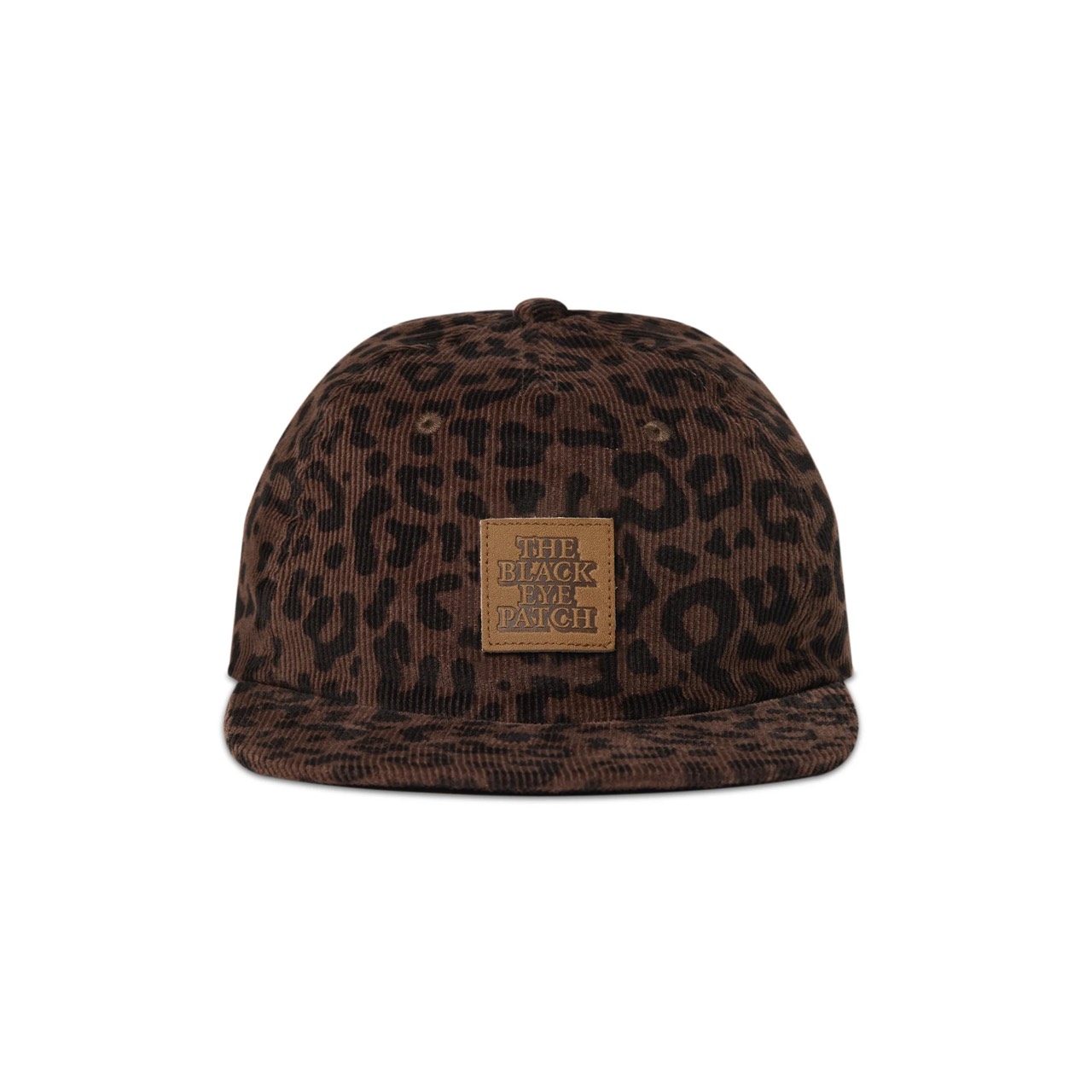 BlackEyePatch LEOPARD PATTERNED OG LABEL CORDUROY CAP