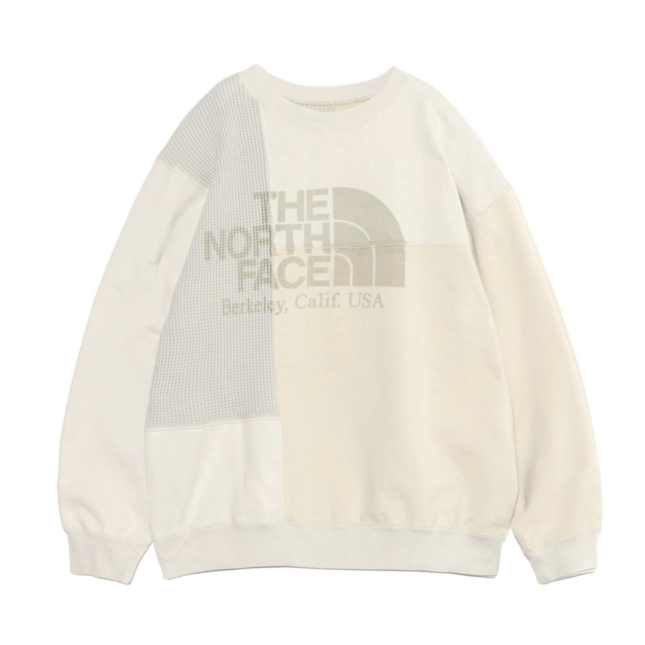 THE NORTH FACE PURPLE LABEL ノースフェイス パープルレーベル Field Patchworked Crewneck Sweatshirt