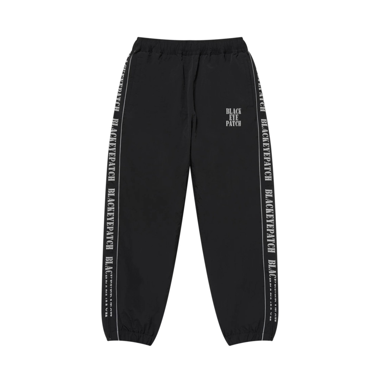 BlackEyePatch REFLECTIVE STENCIL LOGO TRACK PANTS