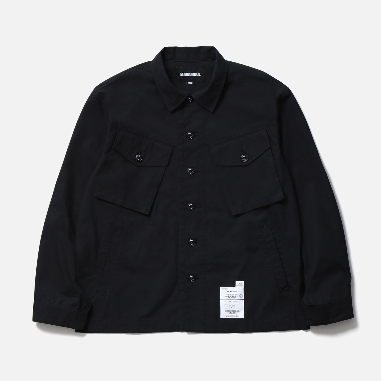 NEIGHBORHOOD ネイバーフッド FATIGUE SHIRT LS