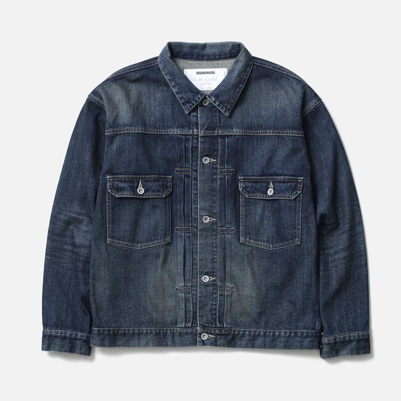 NEIGHBORHOOD ネイバーフッド WASHED DENIM TYPE-2 JACKET