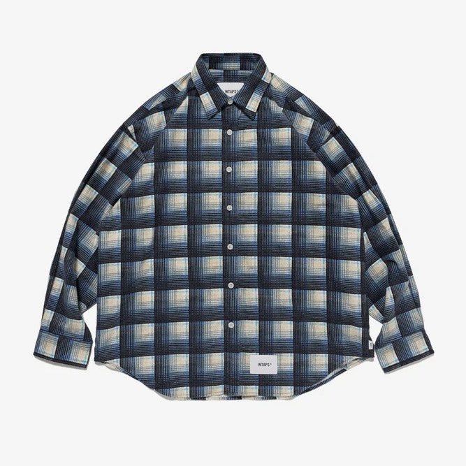 WTAPS ダブルタップス 2026SS TXT 02 / LS / COTTON. FLANNEL. TEXTILE. OF