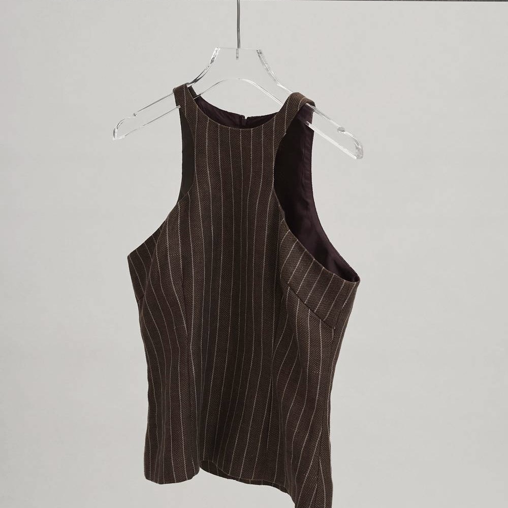 TODAYFUL Stripe Americansleeve Tops