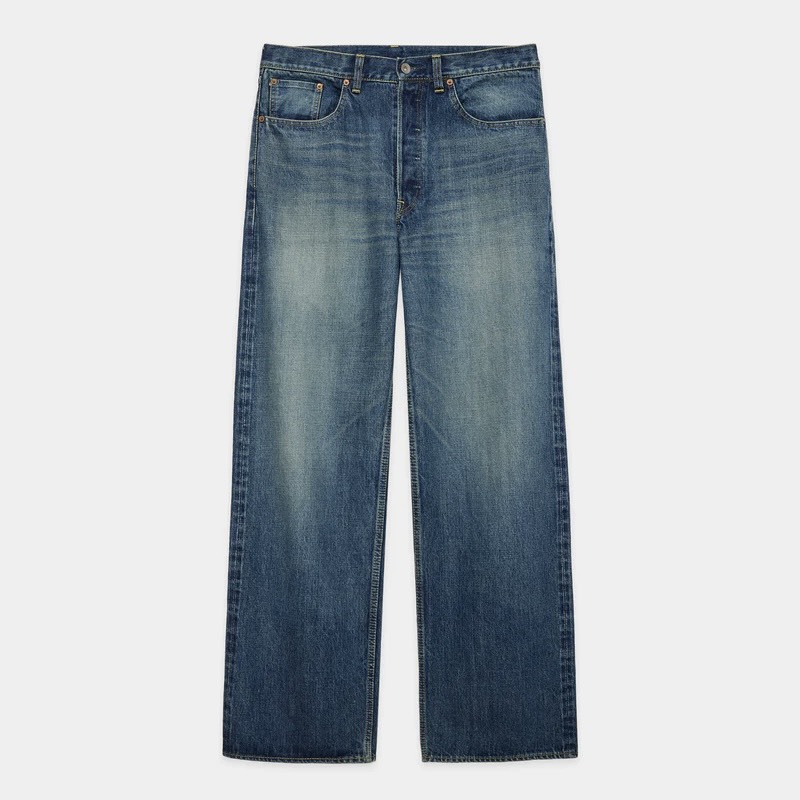 marka Organic Cotton 13.5oz Selvedge Denim Clean Cylinder Fit Jeans