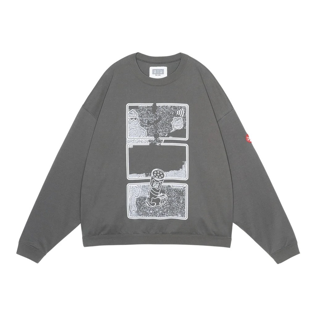CE シーイー MD Clean Room LIGHT BIG CREW NECK