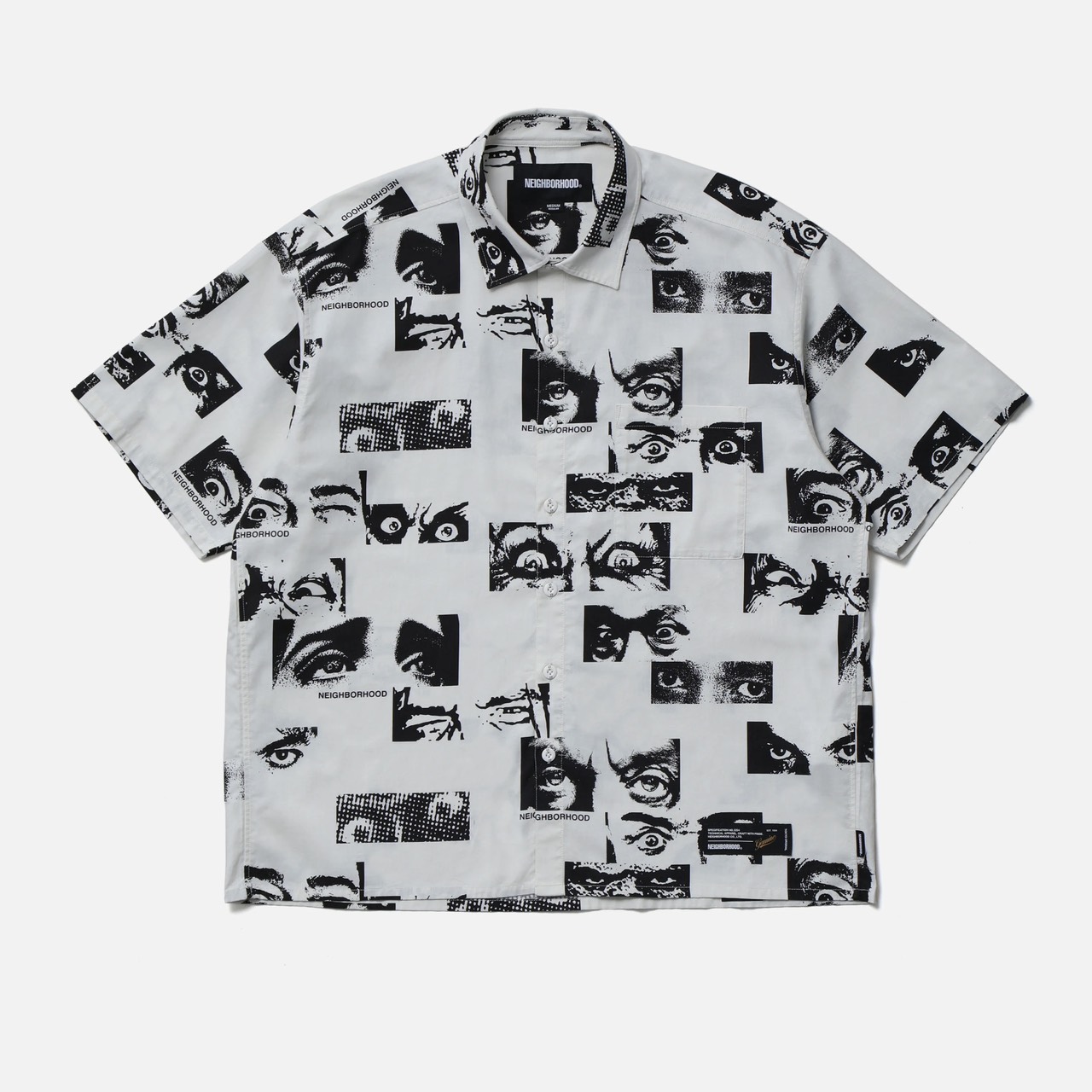 NEIGHBORHOOD ネイバーフッド EYES PATTERN SHIRT SS