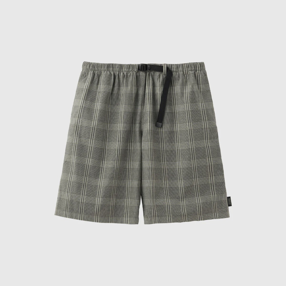 SEDAN ALL-PURPOSE Cotton Linen Plaid Shorts