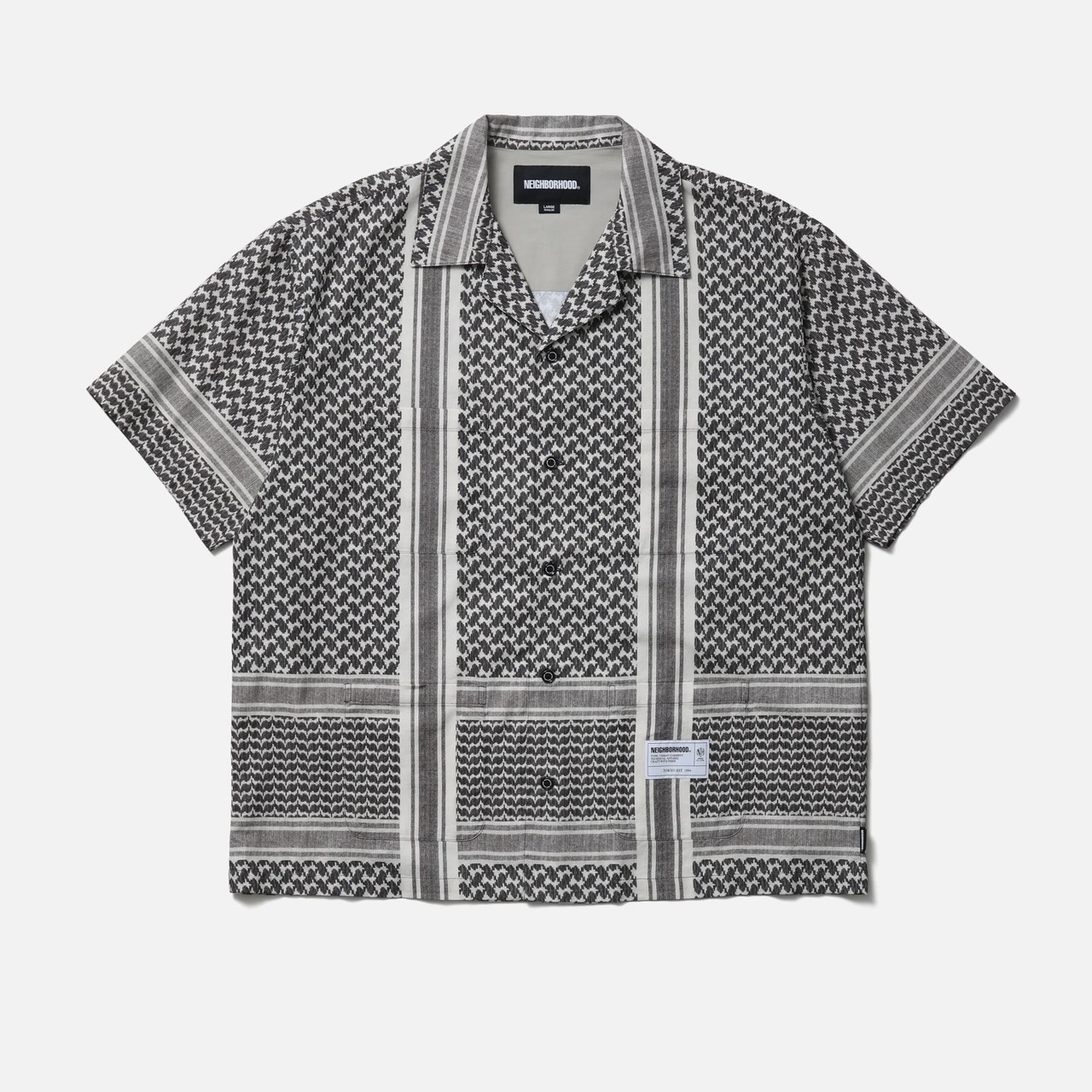 NEIGHBORHOOD ネイバーフッド SHEMAGH PATTERN SHIRT SS