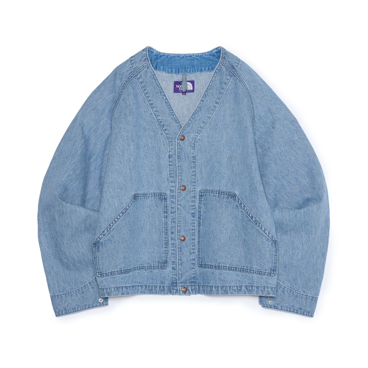 THE NORTH FACE PURPLE LABEL ノースフェイス パープルレーベル Linen Cotton Denim Field Cardigan