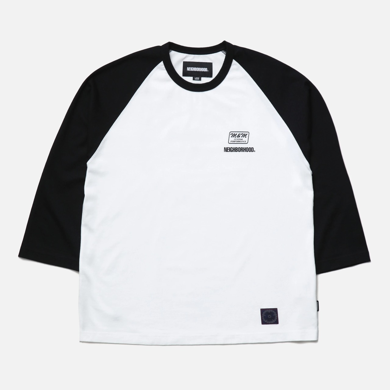 NEIGHBORHOOD ネイバーフッド NH X M&M . CLASSIC RAGLAN 3Q