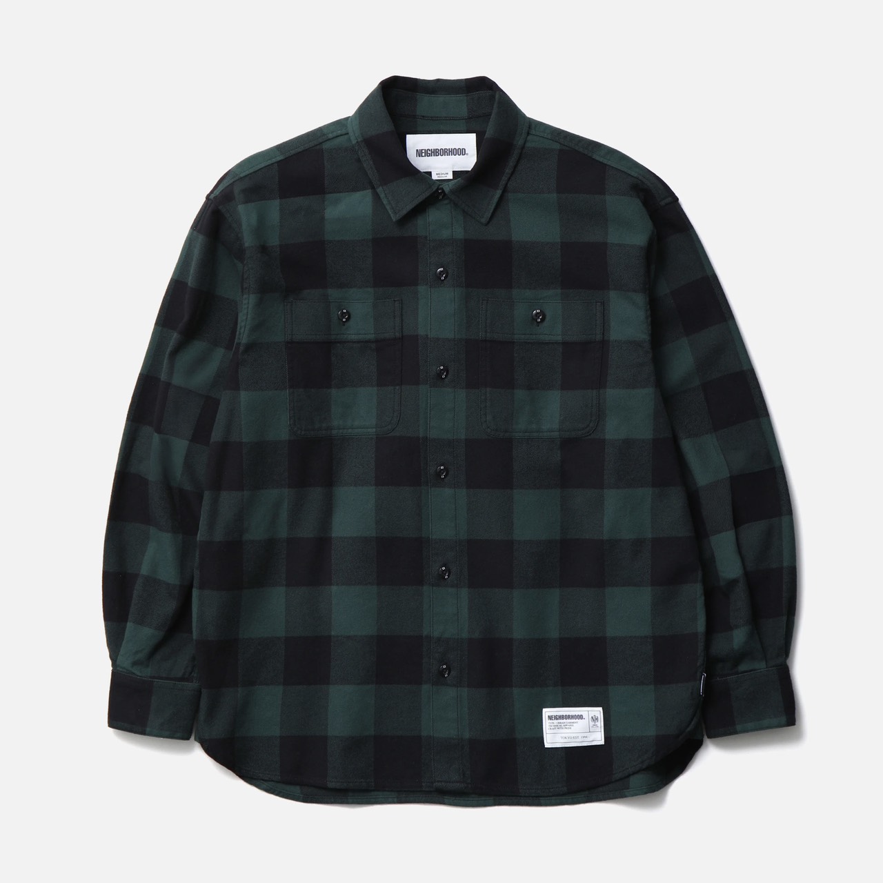 NEIGHBORHOOD ネイバーフッド BUFFALO CHECK SHIRT LS