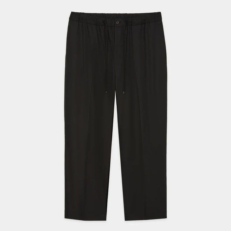 MARKAWARE Organic Cotton Survival Cloth® / Flat Tapered Easy Trousers