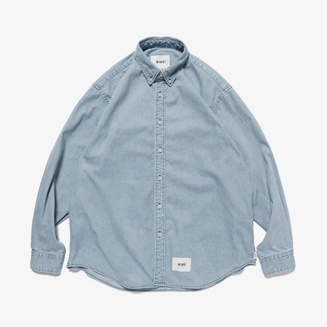 WTAPS ダブルタップス 2026AW BD LS 01 / LS / COTTON. DENIM. RF