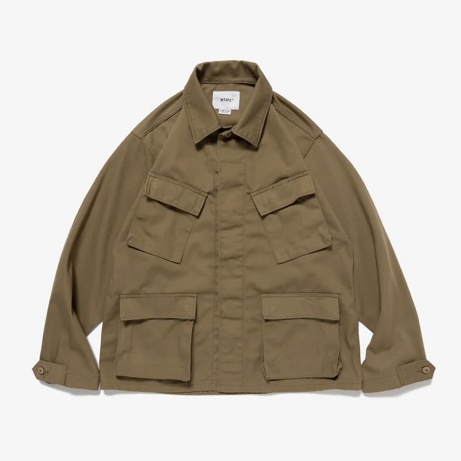 WTAPS ダブルタップス 2026AW JMOD 01 / LS / CTPL. SATIN