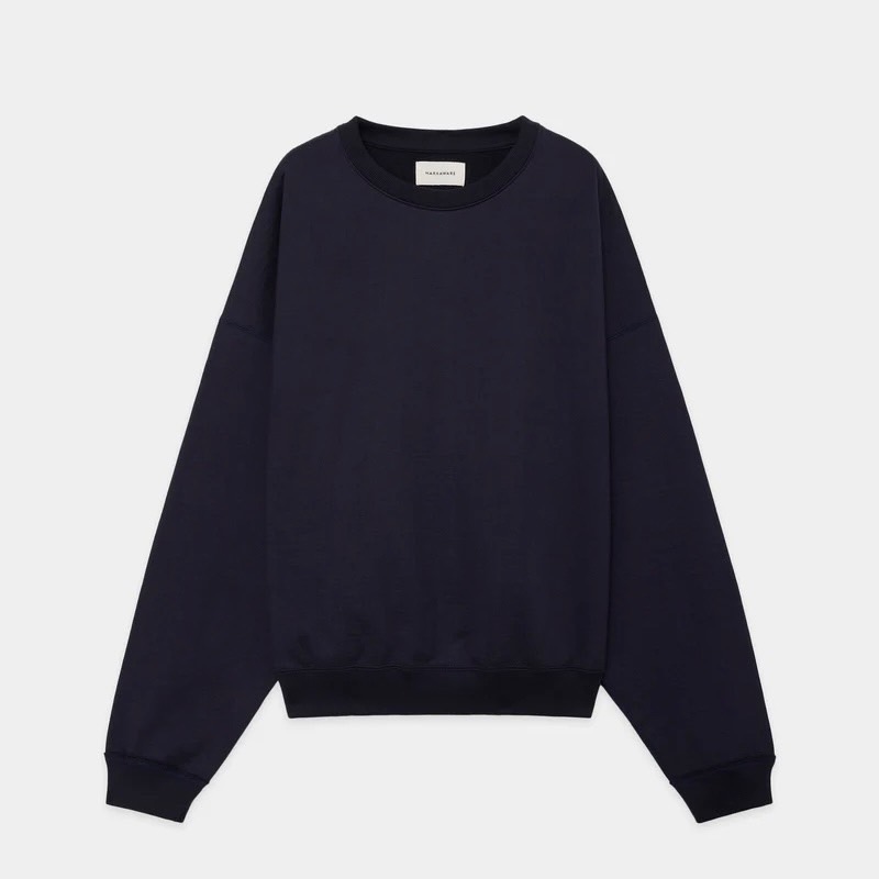 MARKAWARE Organic Cotton Heavy Fleece Huge Short Sweat