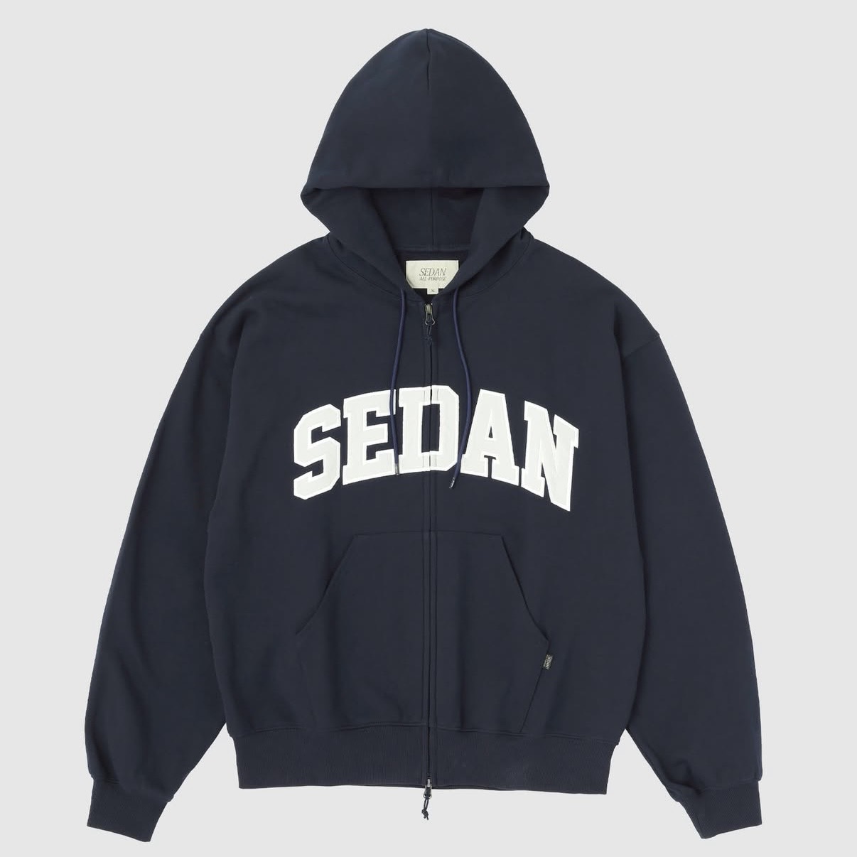 SEDAN ALL-PURPOSE College Logo Full Zip Hoodie