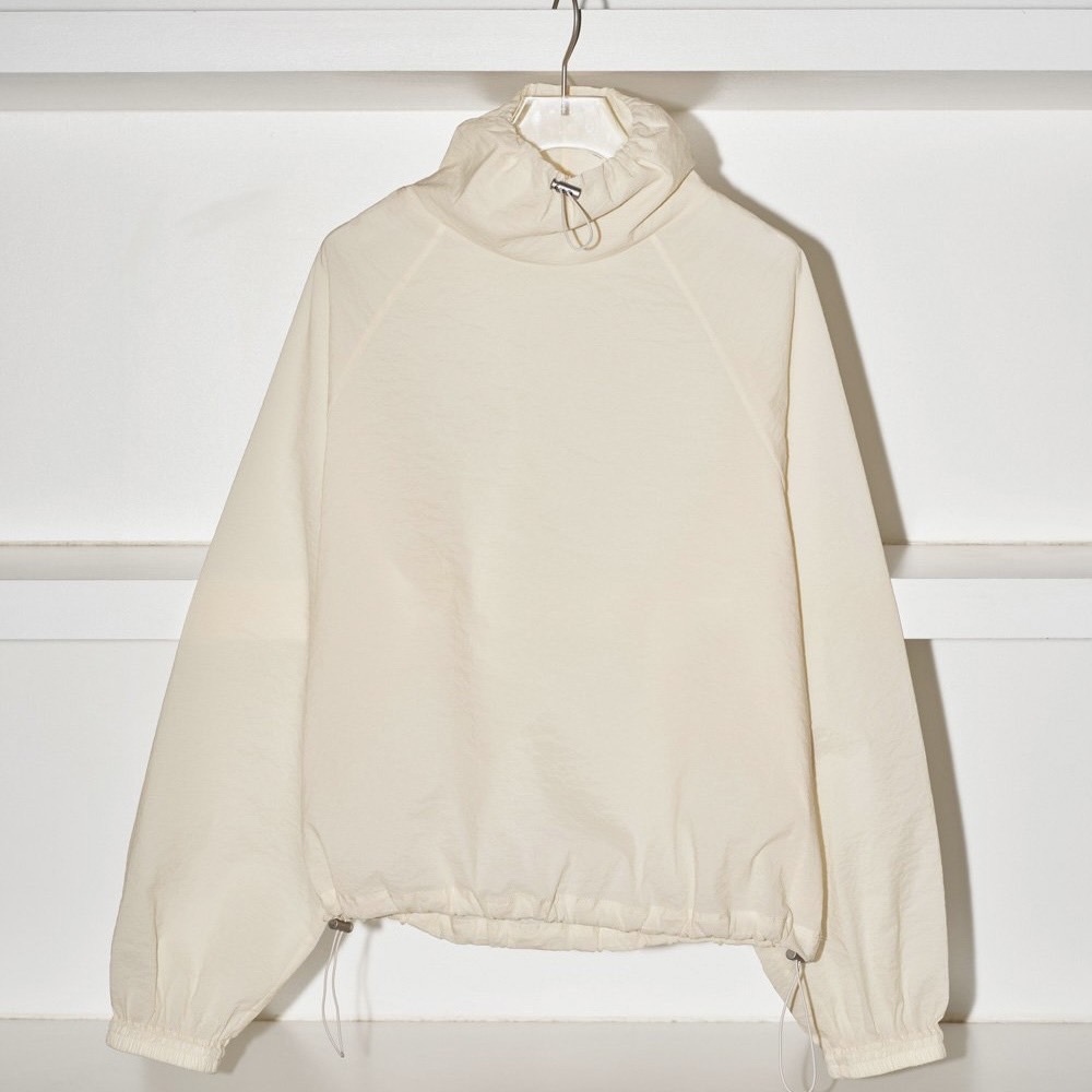TODAYFUL Sheer Drawstring Pullover