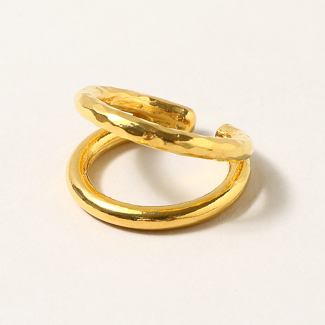 Preek DOUBLE CUFF RING - YU-43