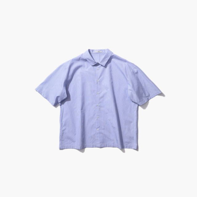 ATON エイトン GIZA STRIPE | OVERSIZED SHIRT
