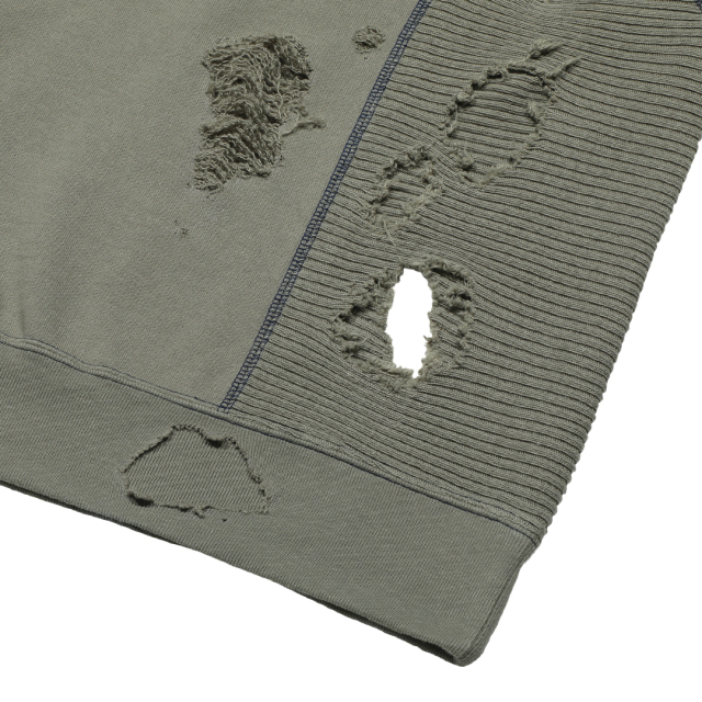 C.E PLAGUE WIDE RIB CUT CREW NECK 