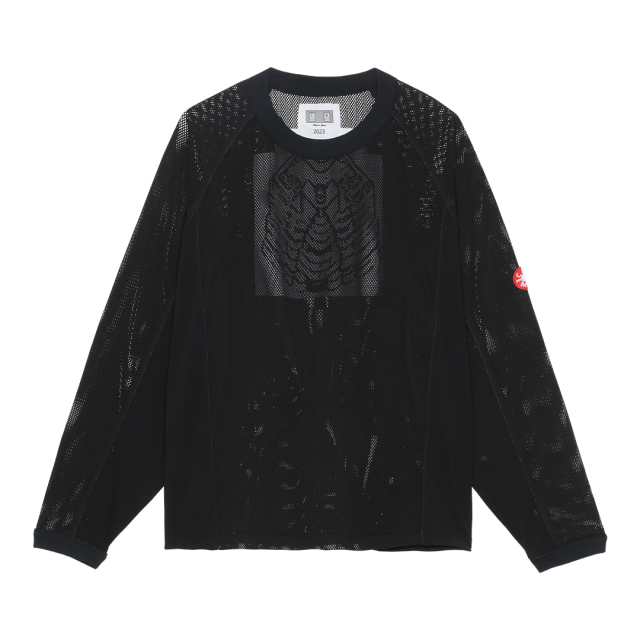 C.E シーイー MESH RAGLAN LONG SLEEVE T メッシュ