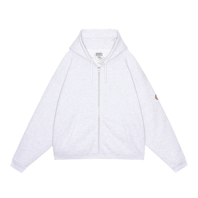 CE シーイー   SOLID LOOSE ZIP HOODY