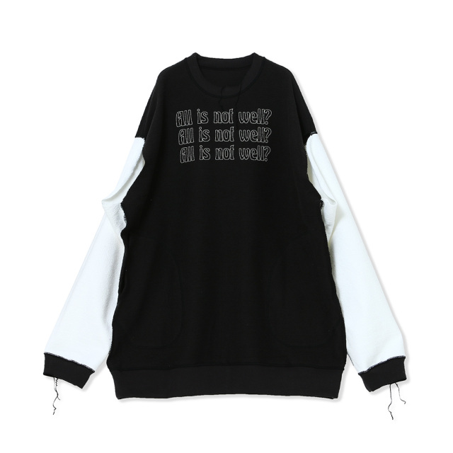 kotohayokozawa Reversible Long Sweat - KT23S-CS01