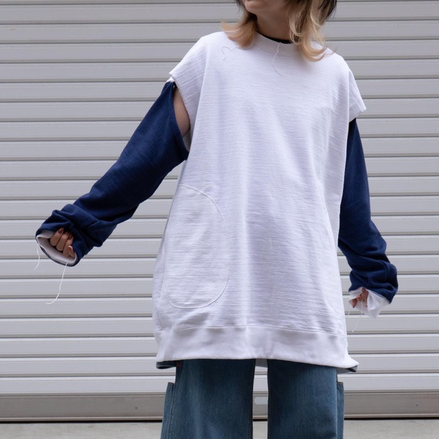 kotohayokozawa Reversible Long Sweat - KT23S-CS01
