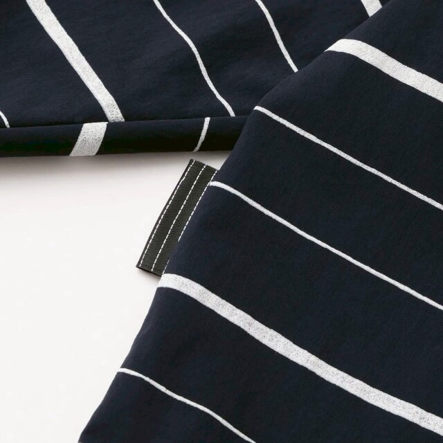 S.F.C (Stripes For Creative) SUPER BIG MIX STRIPE LS NYLON TEE