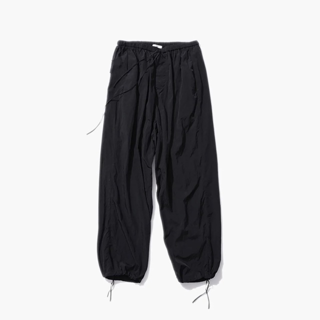 aton エイトン HANDDYEDNYLONOVERPANTS ブラック 02 ATON エイトン HAND DYED NYLON | OVER PANTS
