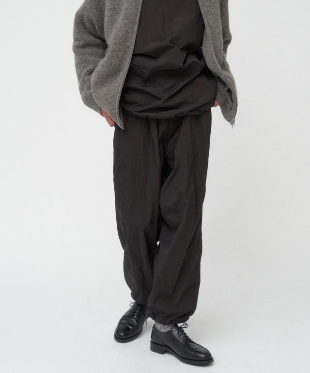 ATON ナイロンパンツ HAND DYED NYLON | OVER PANTS – ATON | エイトン