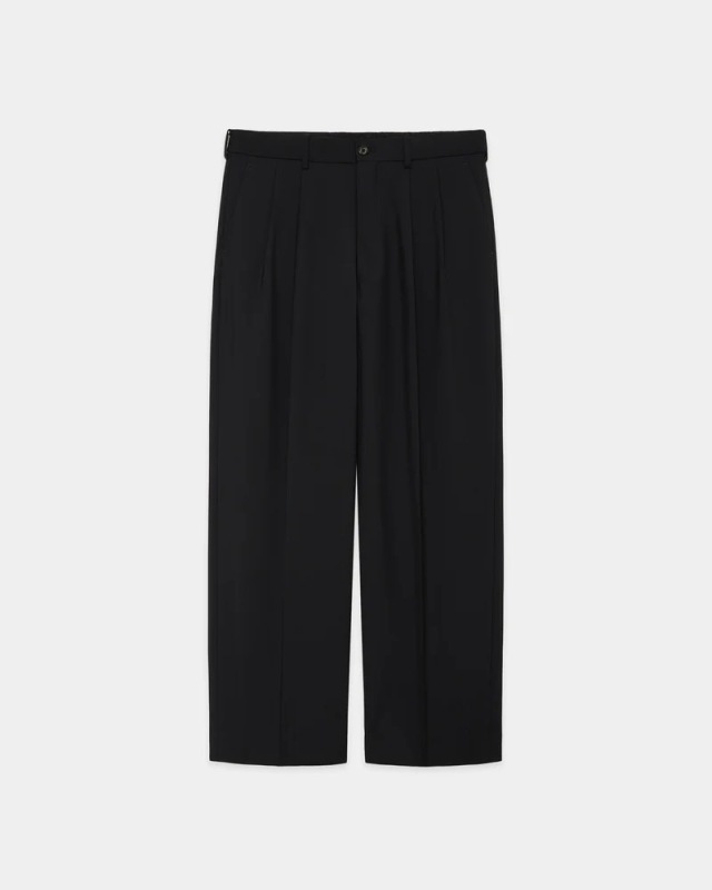 MARKAWARE ORGANIC WOOL 2/80 TROPICAL CLASSIC FIT DOUBLE PLEATED