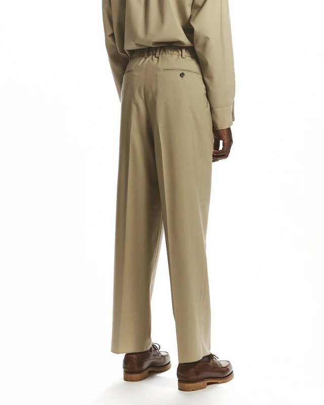 パンツ MARKAWARE DOUBLE PREATED TROUSERS MARKAWARE (マーカウェア) CLASSIC FIT DOUBLE PLEATED TROUSERS