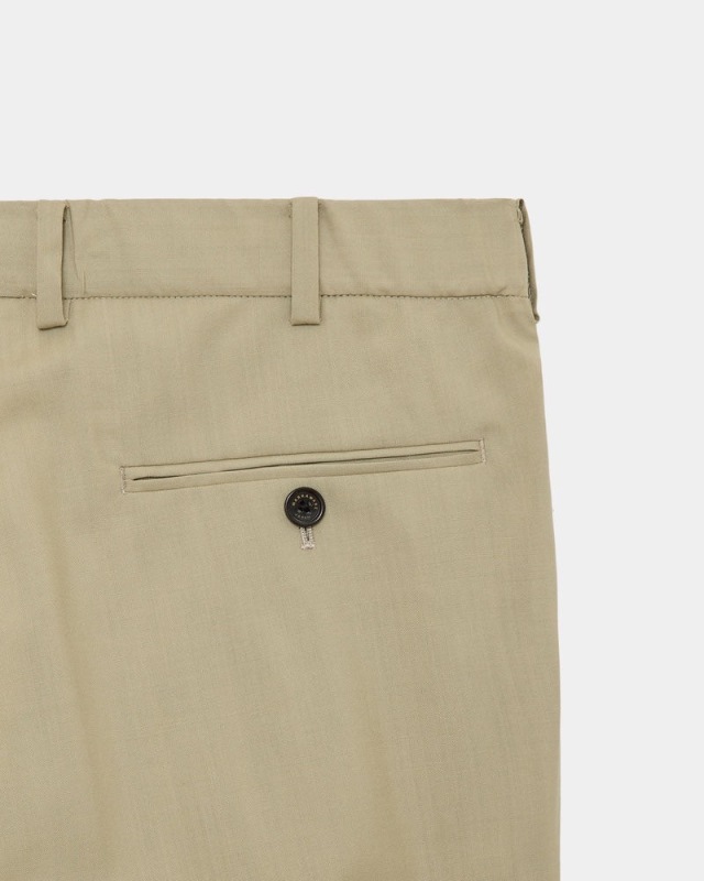 MARKAWARE ORGANIC WOOL 2/80 TROPICAL CLASSIC FIT DOUBLE PLEATED