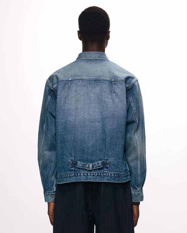 marka ORGANIC COTTON 13.5oz SELVEDGE DENIM TYPE-1 DENIM JACKET