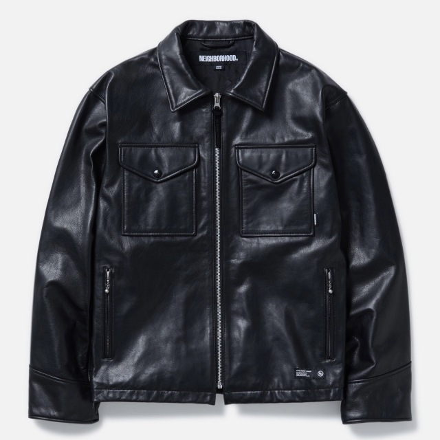 NEIGHBORHOOD ネイバーフッド 2025SS LEATHER PM JACKET