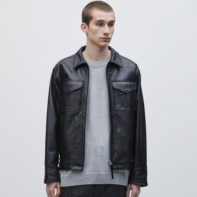 NEIGHBORHOOD ] ネイバーフッド,25SS LEATHER PM JACKET 